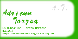 adrienn torzsa business card